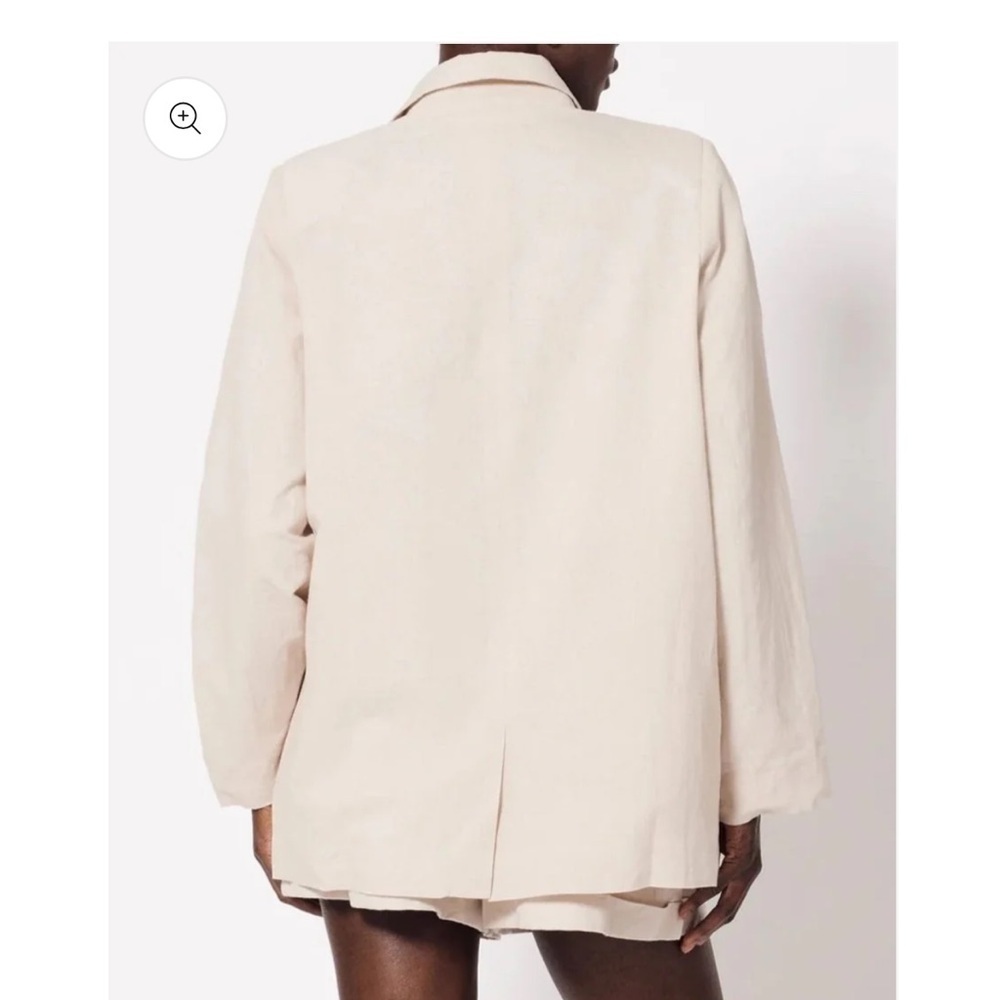 Cleobella Prescott Jacket/Blazer in Pale Champagne – Size Medium (NWT) - Picture 2 of 16